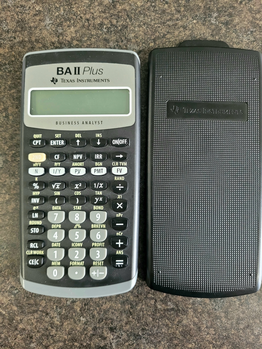 Texas Instruments BA II Plus Financial Calculator - Business Analyst